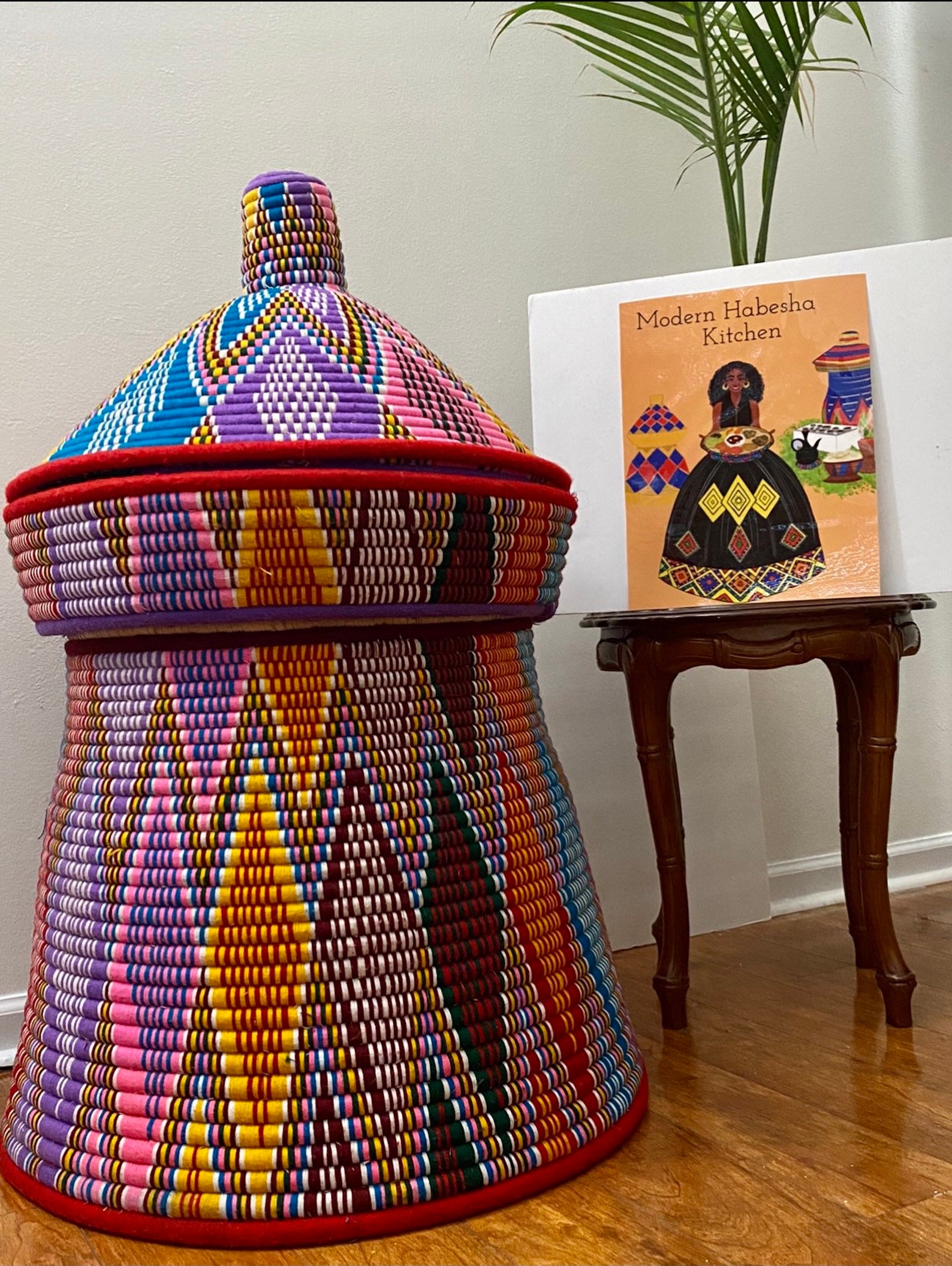 Mesob / Ethiopian Mesob / Eritrean Mesob / Handwoven Basket / Habesha