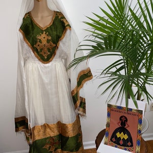 Ethiopian dress / Eritrean Dress / Modern Habesha Kemis / Zuria / Eritrean Gift / kids /Ethiopian gift / custom order / 3-5 weeks to deliver