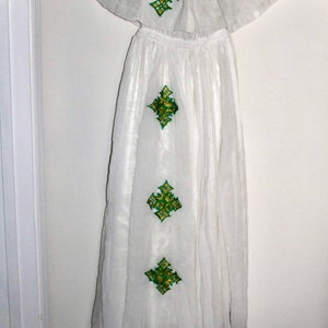 Ethiopian traditional dress / Eritrean Dress / Modern Habesha Kemis / Zuria / custom order / Any Color / 3 - 5 weeks to deliver