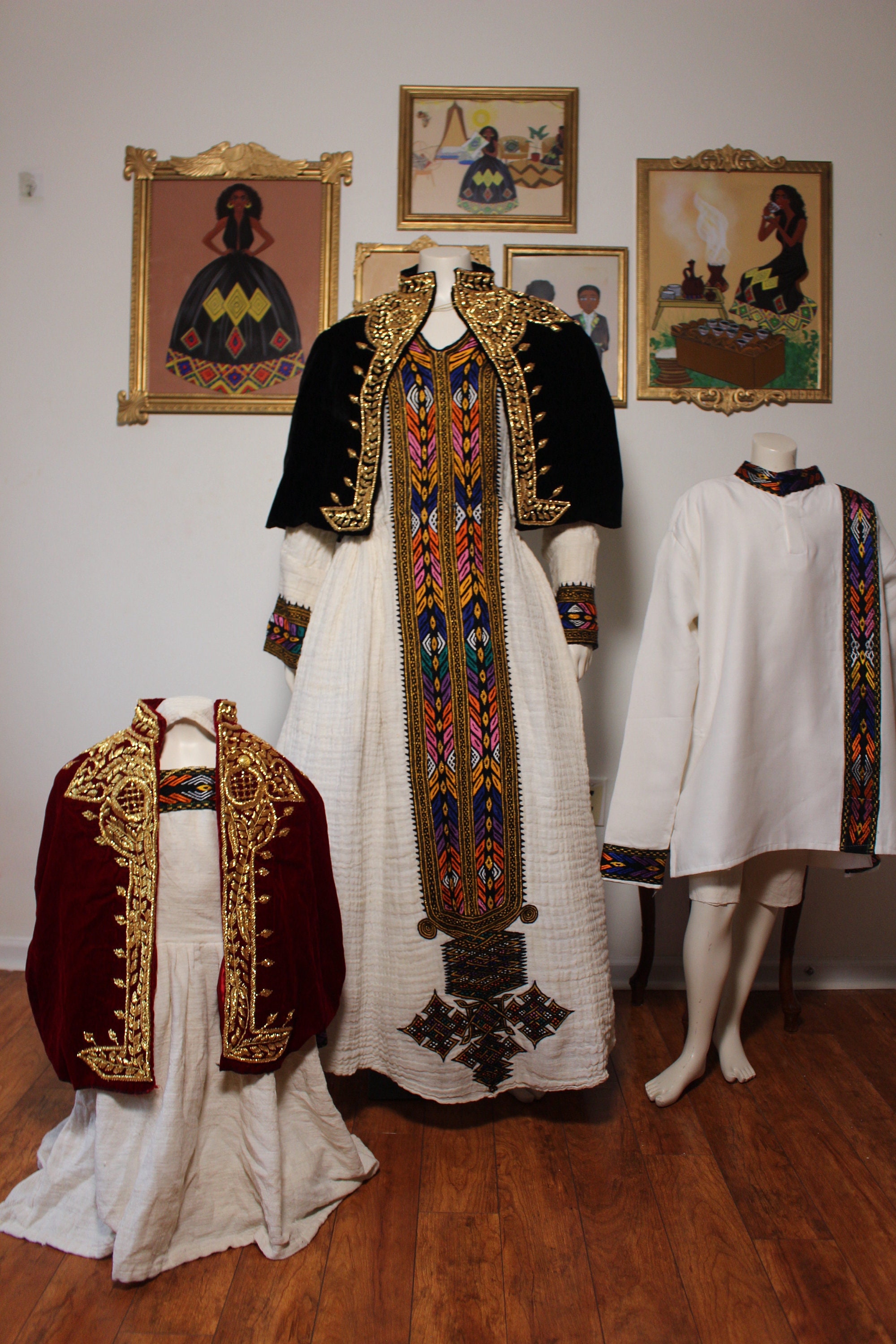 Majestic Gonder Fetel: A Colorful Zuria for Celebrations main image 1