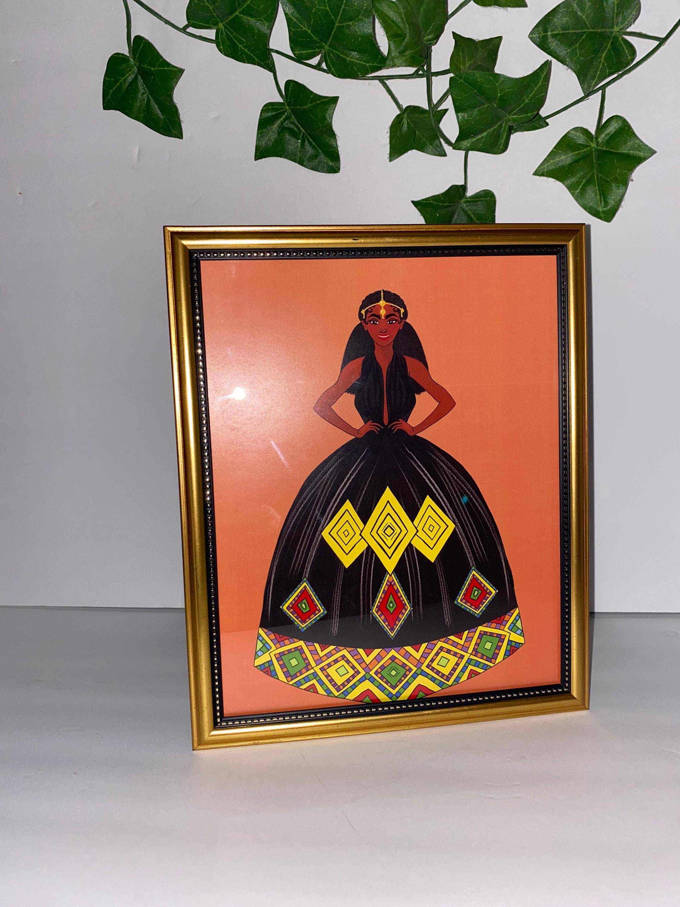 Arte etíope / Arte eritreo / Decoración etíope / Habesha kemis Etsy