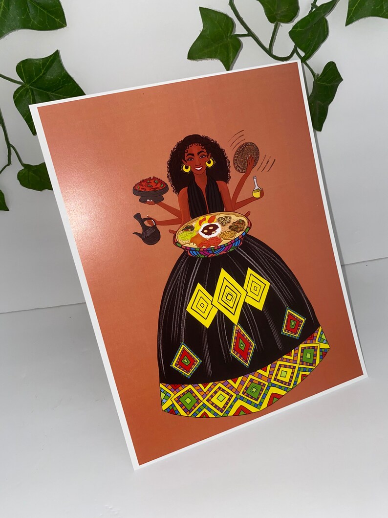 Ethiopian Art / Eritrean Art / Ethiopian Print / Decor / Etsy