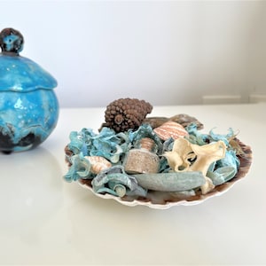 Pot pourri bord de mer coquille, décoration bord de mer, salle de bain
