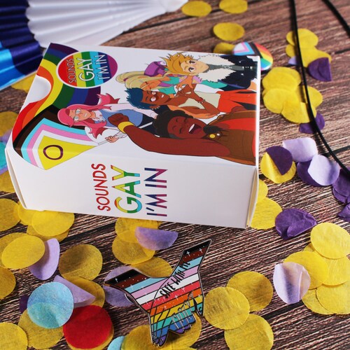 Sounds Gay I'm in Cards LGBTQIA Flashcards Etsy