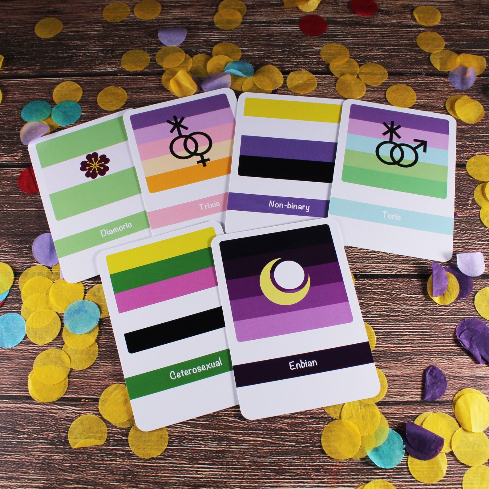 Sounds Gay Im in LGBTQIA Flashcards Educational Tool Etsy