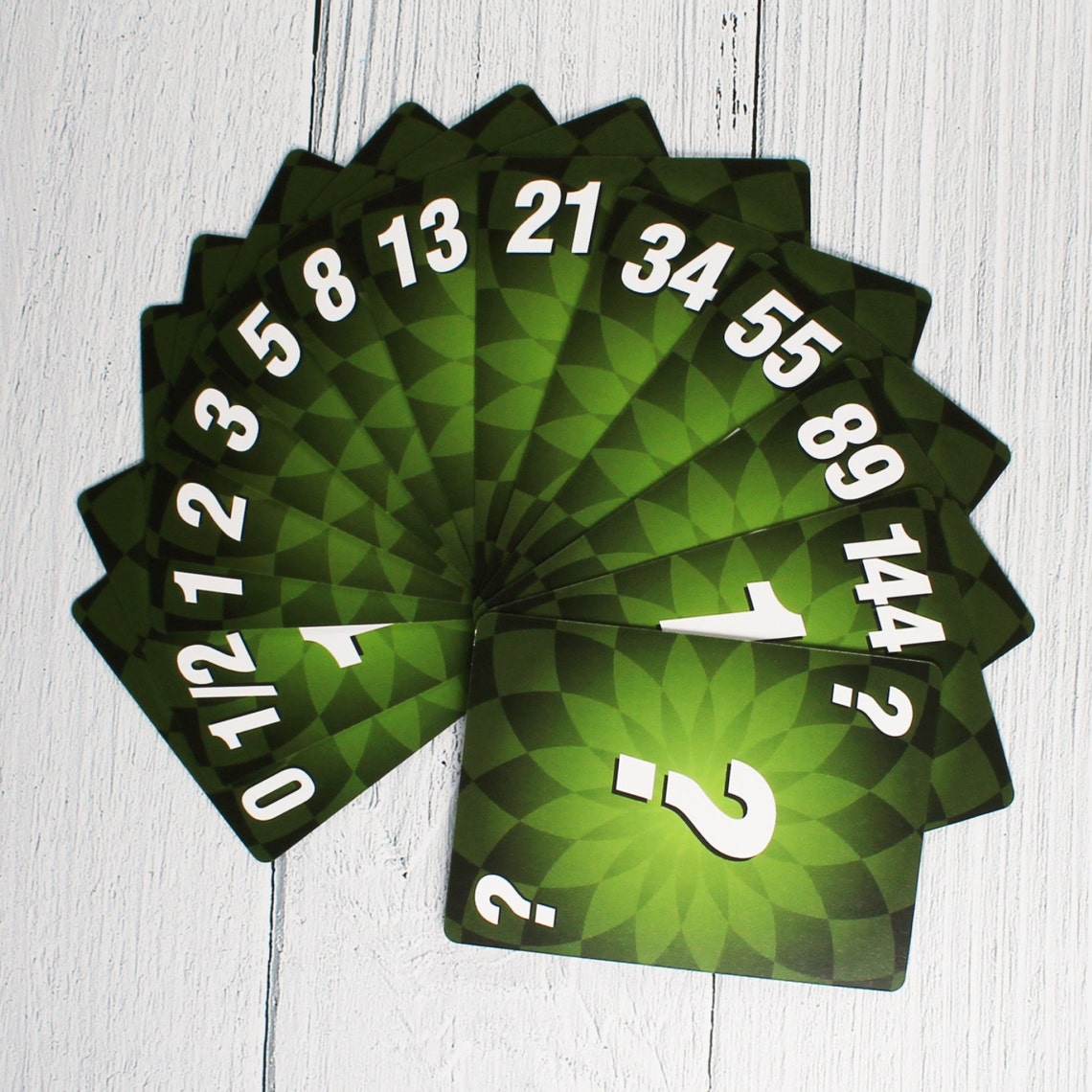 Fibonacci Sequence Poker Cards Planning Poker Perfect for Business