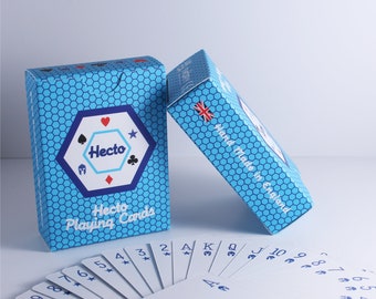 Hexagon Playing Cards - Unique - A fun way to mix up your normal card games, perfect for birthday gifts, presents and more!