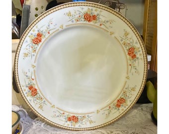 Assiette à découper Mikasa Windsor L9036 vintage, plateau de service rond, Japon