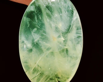 Hand Polish Natural Prehnite Cabochon Aaa+ Quality, Flat Back Gemstone, Green Prehnite Cabs Crystal, Semi-Precious Jewelry Gemstone Jmk-38