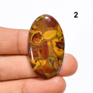 Natural Fruit Jasper Gemstone Healing Crystal Smooth Cabochon, Fruit Jasper Cabochon, Loose jasper Gemstone, Jasper For jewelry,