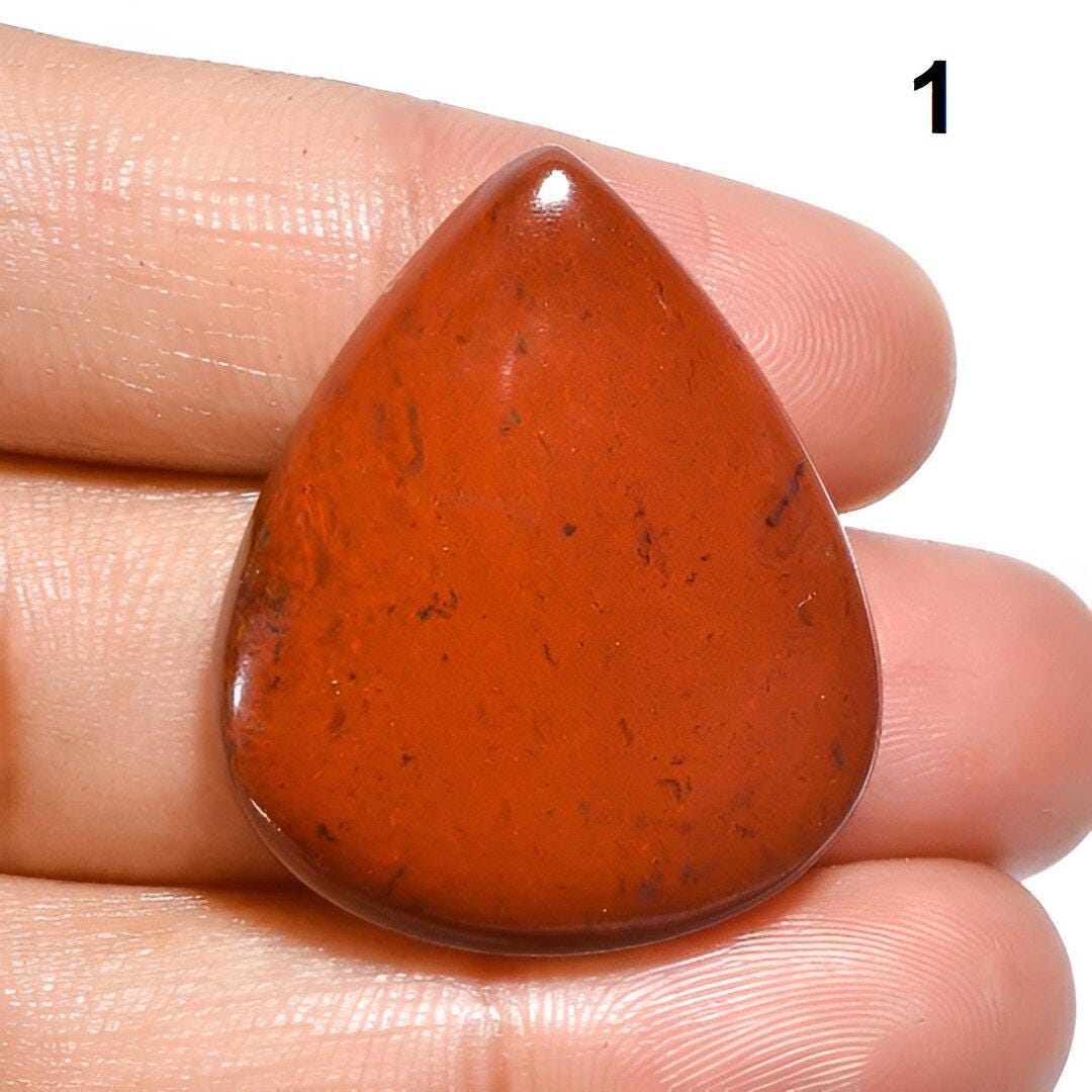 Natural Red Jasper Cabochon Healing Crystal Meditation Stone, Red Jasper  Gemstone, Jasper for Jewelry, Smooth Polish Cabochon, Jasper Stone