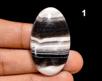 Natural Zebra Calcite Loose Cabochon, Honey Zebra Calcite Cabs, Healing Crystal, Calcite Cabochon, Meditation Stone, Calcite From Mexico