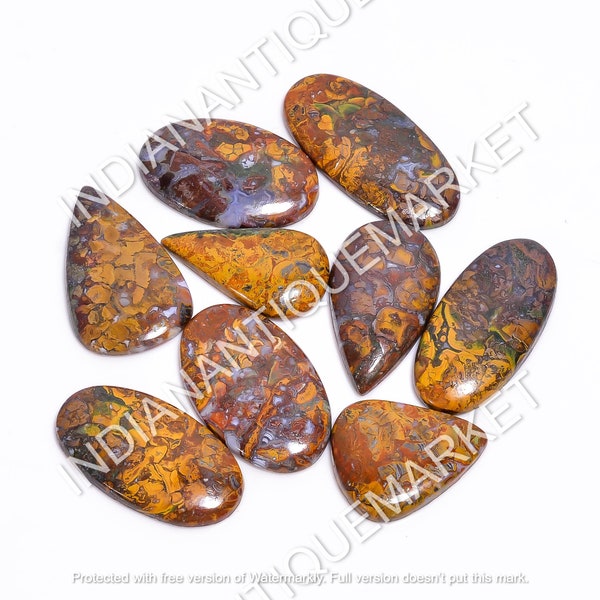 Top Grade 100% Natural Hungarian Agate Cabochon Lot, Flat back loose Gemstone, AAA cabochon gems Hand polished semi precious gemstone lot