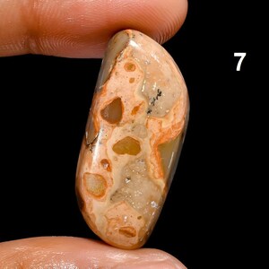 Natural Leopardite Gemstone Healing crystal Smooth Polish Cabochon, Meditation stone, Coffee Jasper, jasper For Jewelry, leopardite jasper