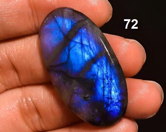 Lotto di pietre preziose di labradorite naturale cabochon multifuoco di qualità superiore all'ingrosso, pietre di labradorite di dimensioni miste, lotto di labradorite blu