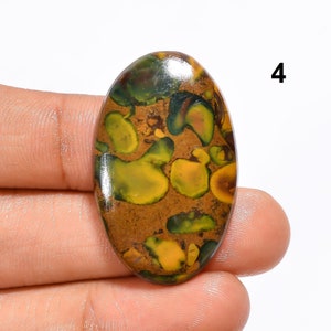 Natural Fruit Jasper Gemstone Healing Crystal Smooth Cabochon, Fruit Jasper Cabochon, Loose jasper Gemstone, Jasper For jewelry,