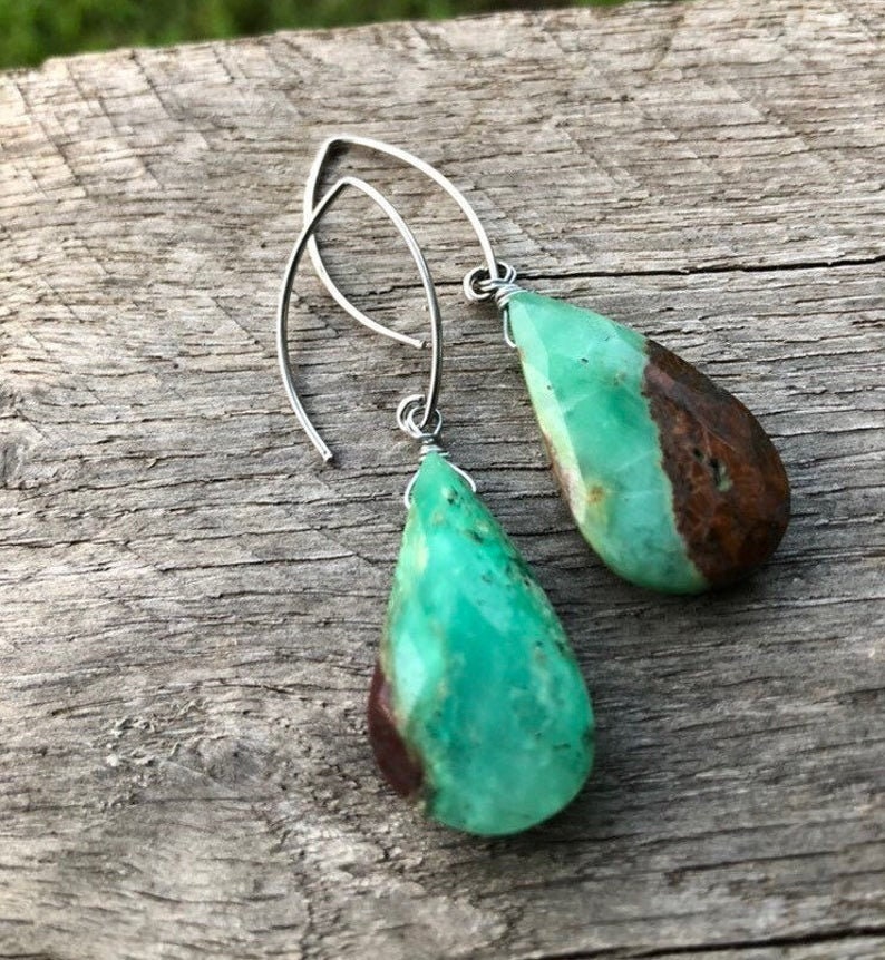 One Side Flat Natural Bio Chrysoprase cabochon Lot jewelry gemstone AAA Quality Semi Precious Hand Made hand polished Gemstone Loose Lot
