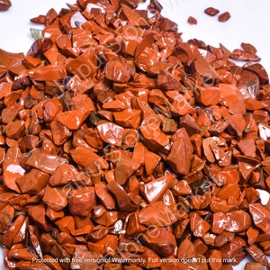 Natural Red Jasper Chips - Red Jasper Raw Stone Polished Lot- Top Quality Jasper Raw- Red Jasper Tumble Stone- Gemstone Rough Raw.