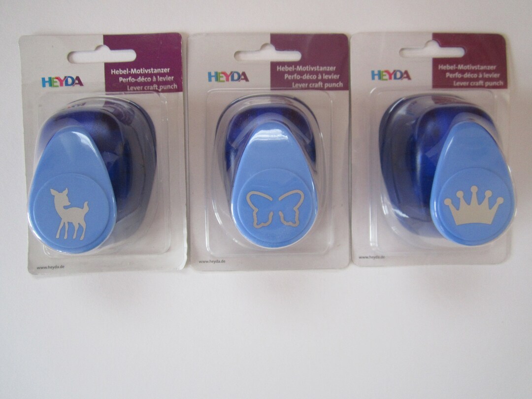 Lever Motif Puncher Motif Punch Heyda Etsy UK
