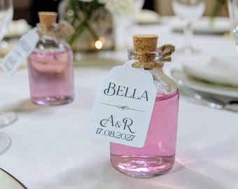 Personalised Wedding Favours Place Cards | Gifts for Guest Place Names
