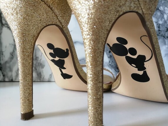 Wedding Shoe Decal Shoe Stickers Bridal Decal Disney Etsy