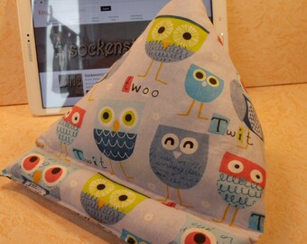 tablet cushion, reading cushion, tablet support, book cushion, pillow, tablet holder