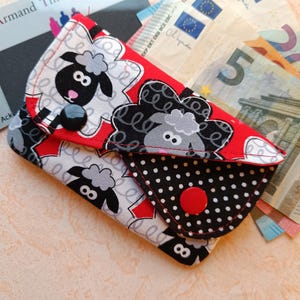 Party-Geld-Beutel, Karten-Geldscheine-Tasche, Mini-Geldbeutel, Schafe
