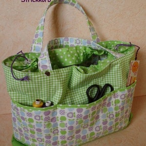 E-book handicraft basket, knitting bag, sewing basket, sewing instructions image 1