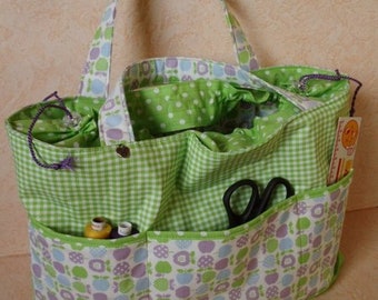 E-book handicraft basket, knitting bag, sewing basket, sewing instructions