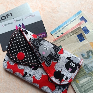 Party-Geld-Beutel, Karten-Geldscheine-Tasche, Mini-Geldbeutel, Schafe