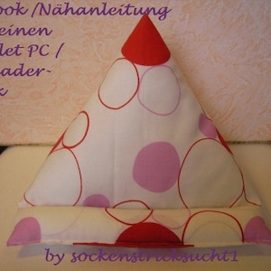 E-Book for a tablet cushion, tablet PC/ sewing instructions, cushion, tablet stand, e-book