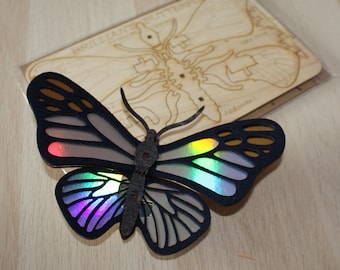 Slot Together Brilliant Butterfly Wooden Craft Kit