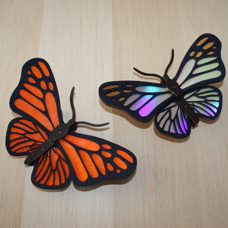 Slot Together Brilliant Butterfly Kit Craft Kit for Kids and Etsy UK