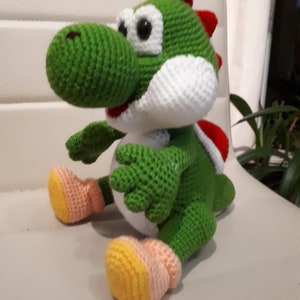 Häkelanleitung Yoshi Bild 1