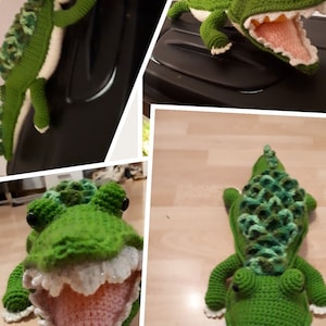 Crocodile Crochet Instructions