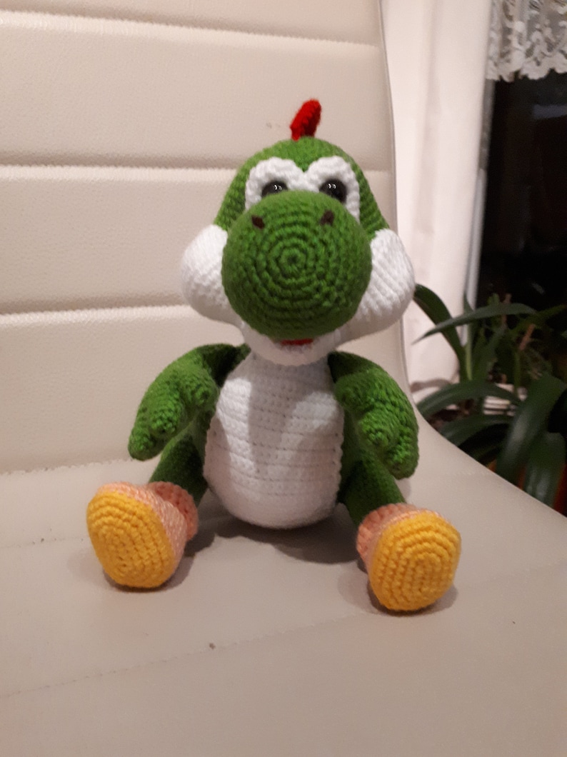 Häkelanleitung Yoshi Bild 2