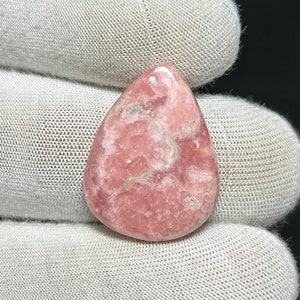 Awesome Top Grade Quality 100% Natural Rhodochrosite Cabochon Loose Gemstone For Making Jewelry {22 Carats (23X18X5 MM )