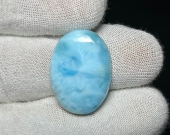 Natural Larimar Cabochon