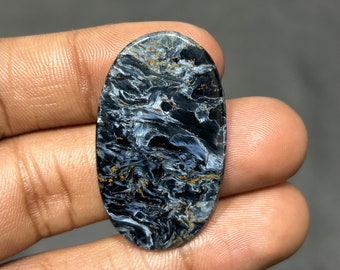 Awesome Quality Pietersite Cabochon, Natural Pietersite Gemstone, pietersite loose stone for jewelry making   20 Cts. 39X23X4}mm STZ-1267