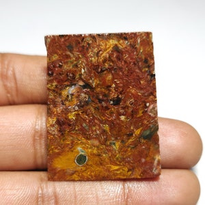 Pietersite Slab, Natural Pietersite Rough Slab, Pietersite loose stone Not Polished Slab, Semi Precious Stone 72 Cts. 41X33X4mm STZ-2980 image 5