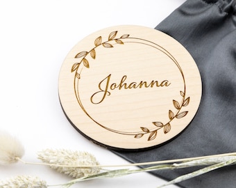 Targa in legno personalizzata con nome decorazione per la cameretta dei bambini