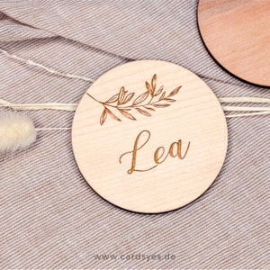 Personalisiertes Holzschild mit Name