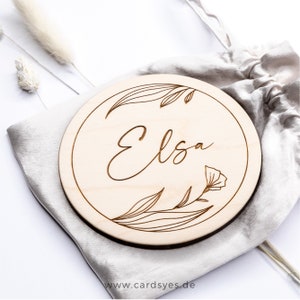 Personalisiertes Holzschild mit Name