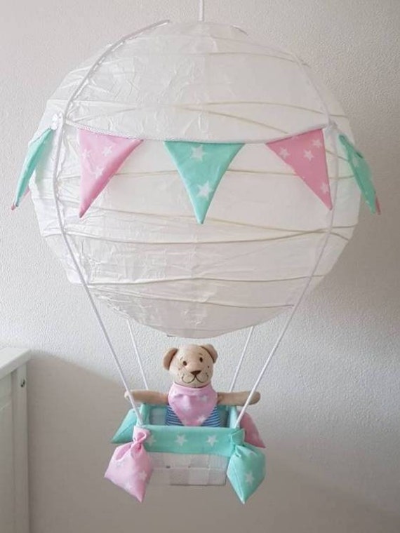 hot air balloon lamp for nursery