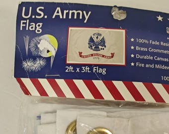 U S ARMY flags   24 x 36  new
