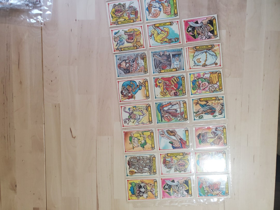 1988 Leaf Greatest Gross Out Baseball Cards Etsy