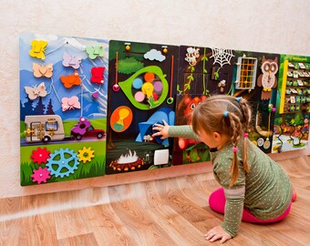 waiting room wall toys