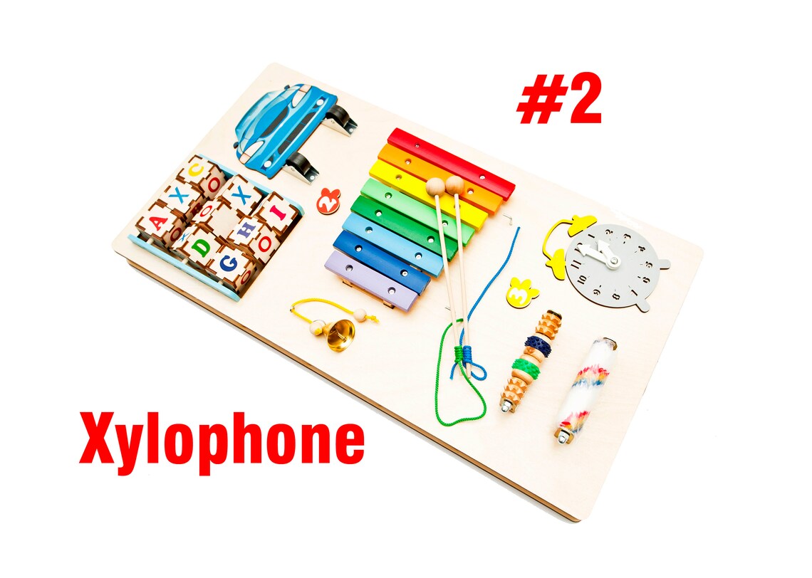 Montessori Furniture Interactive Sensory Wall Panel for Kids Etsy