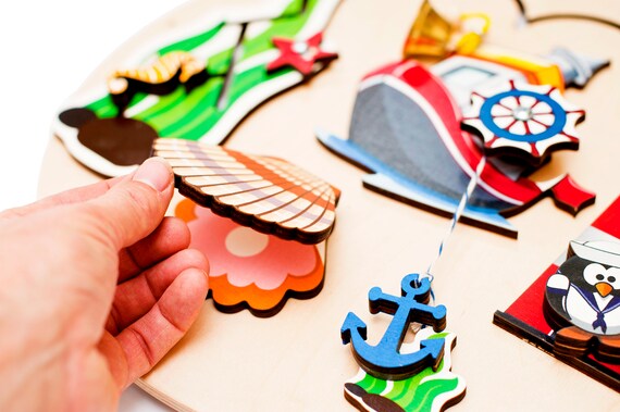 wall mounted sensory toys