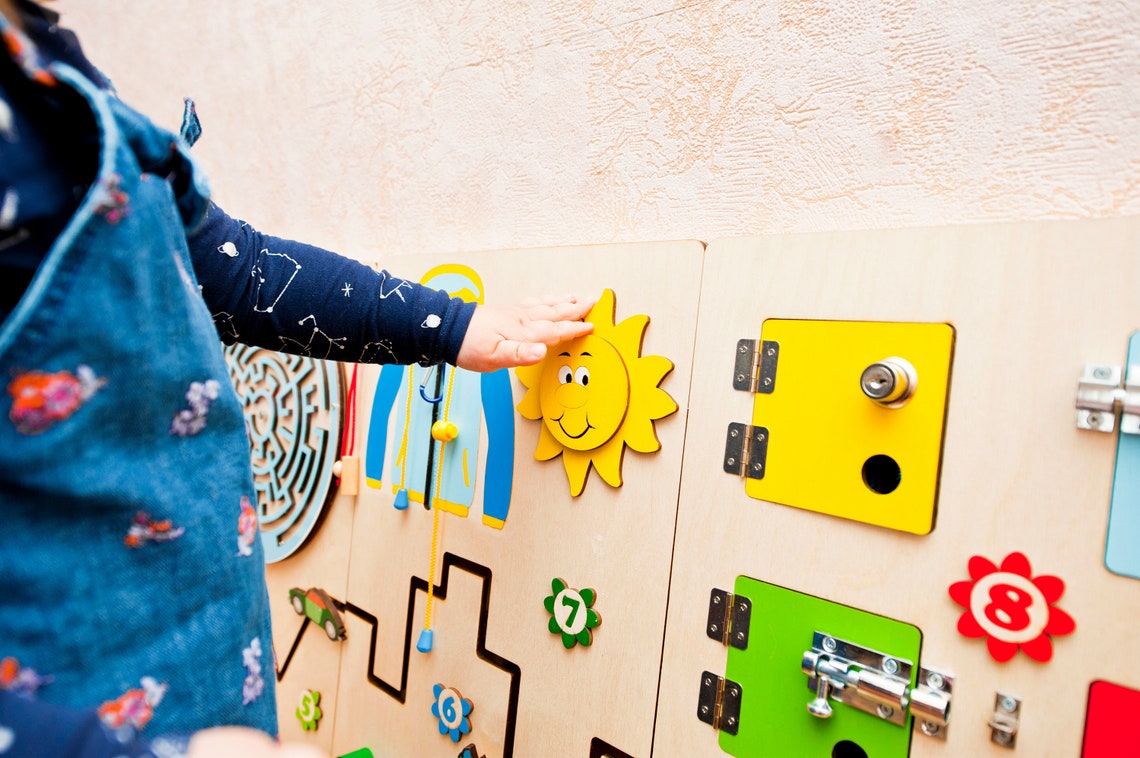 Wall Toy for Toddlers Kids Play Area Special Needs Activity Etsy